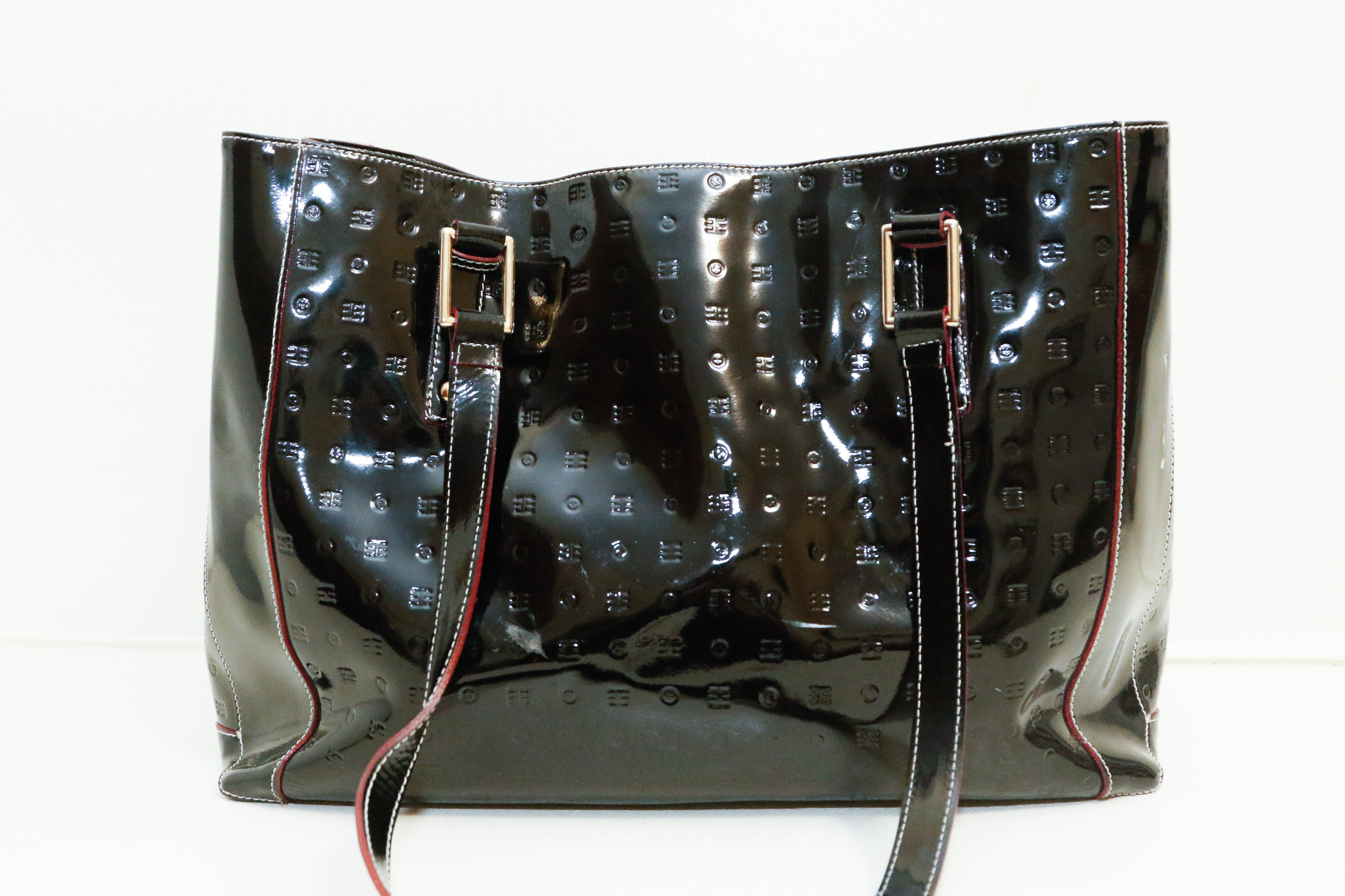 Arcadia Patent Leather Tote