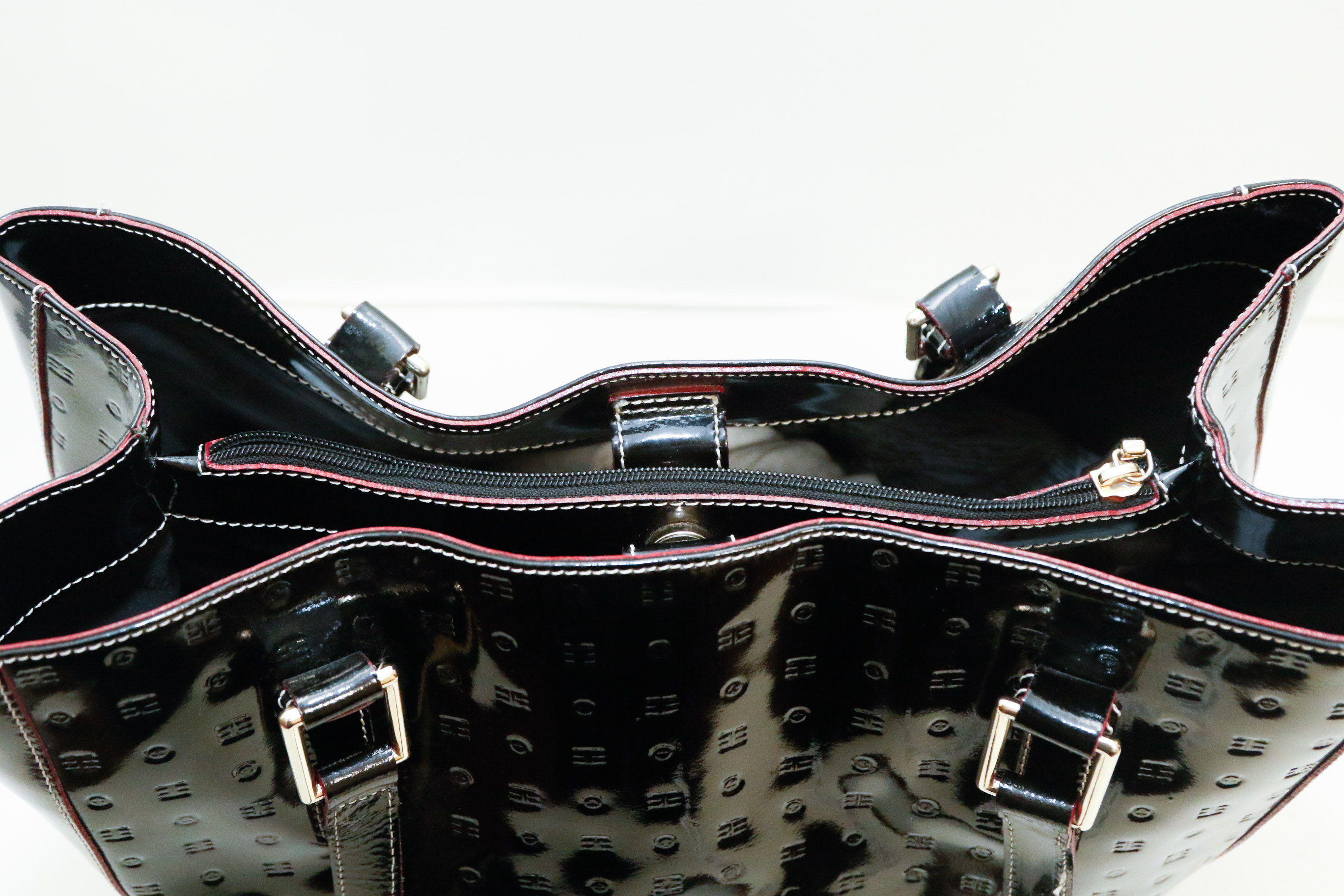 Arcadia Patent Leather Tote
