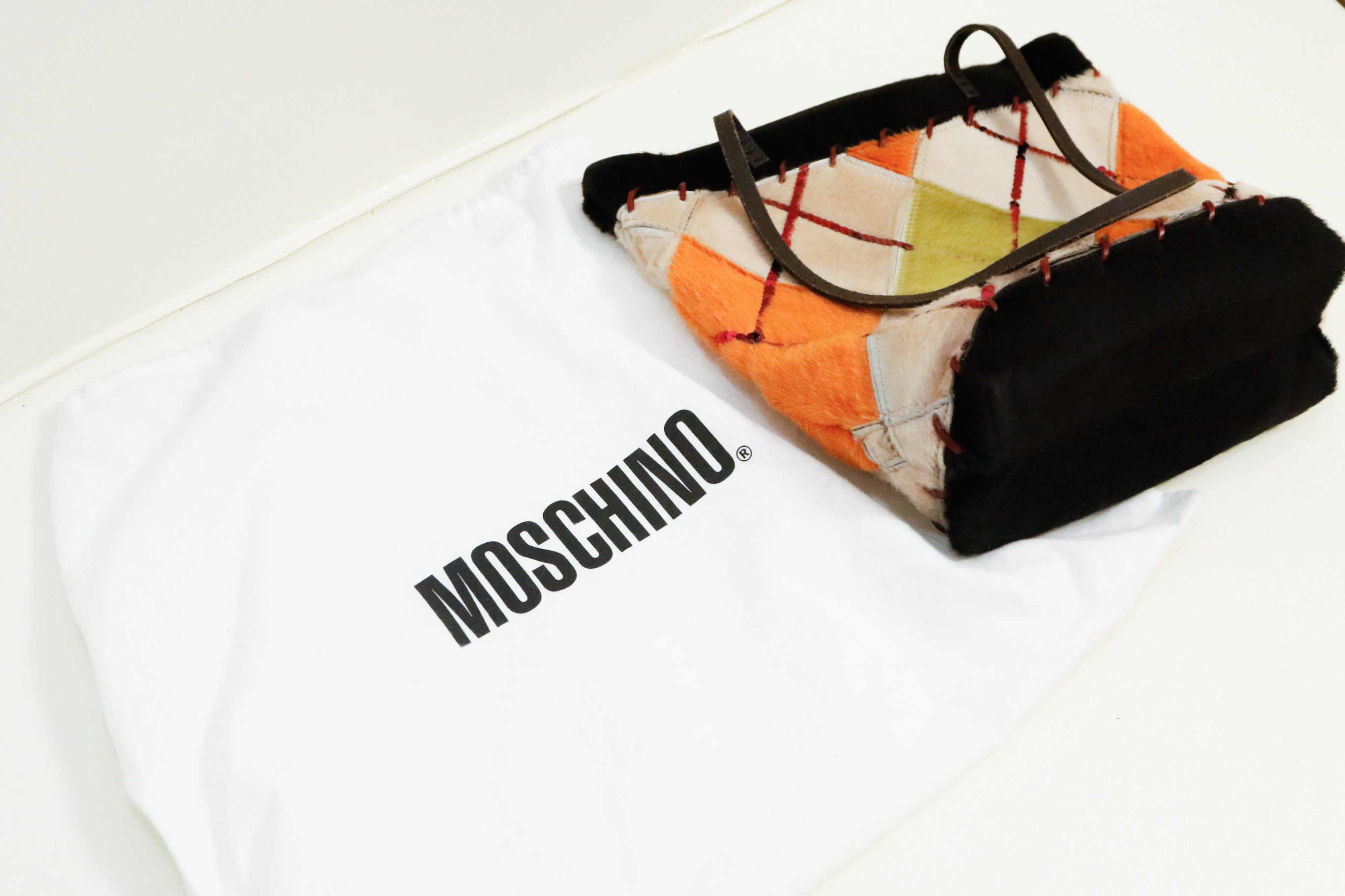 Moschino Argyle Bucket Bag