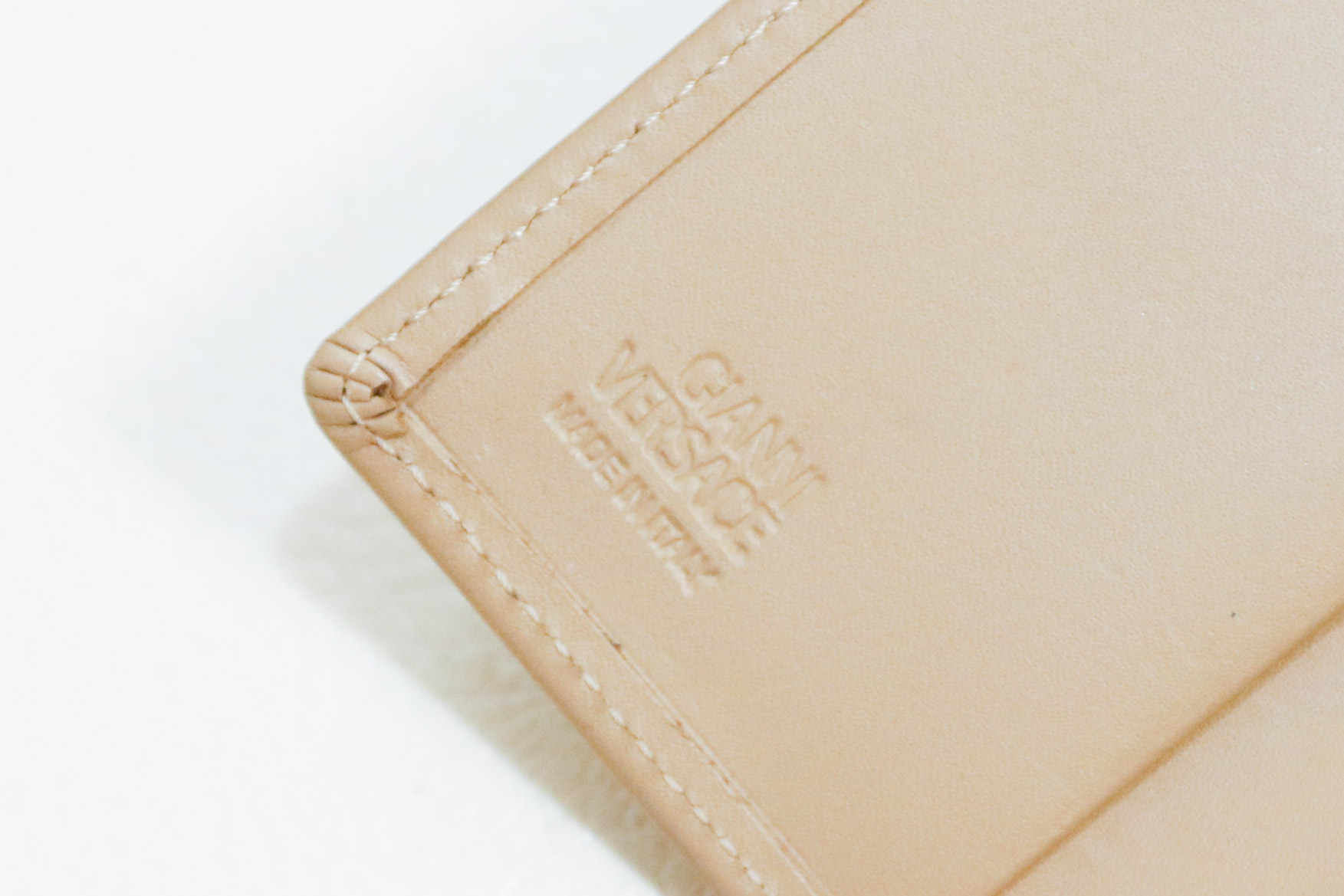 Badgley Mischka Wallet with Versace Medusa Keyholder