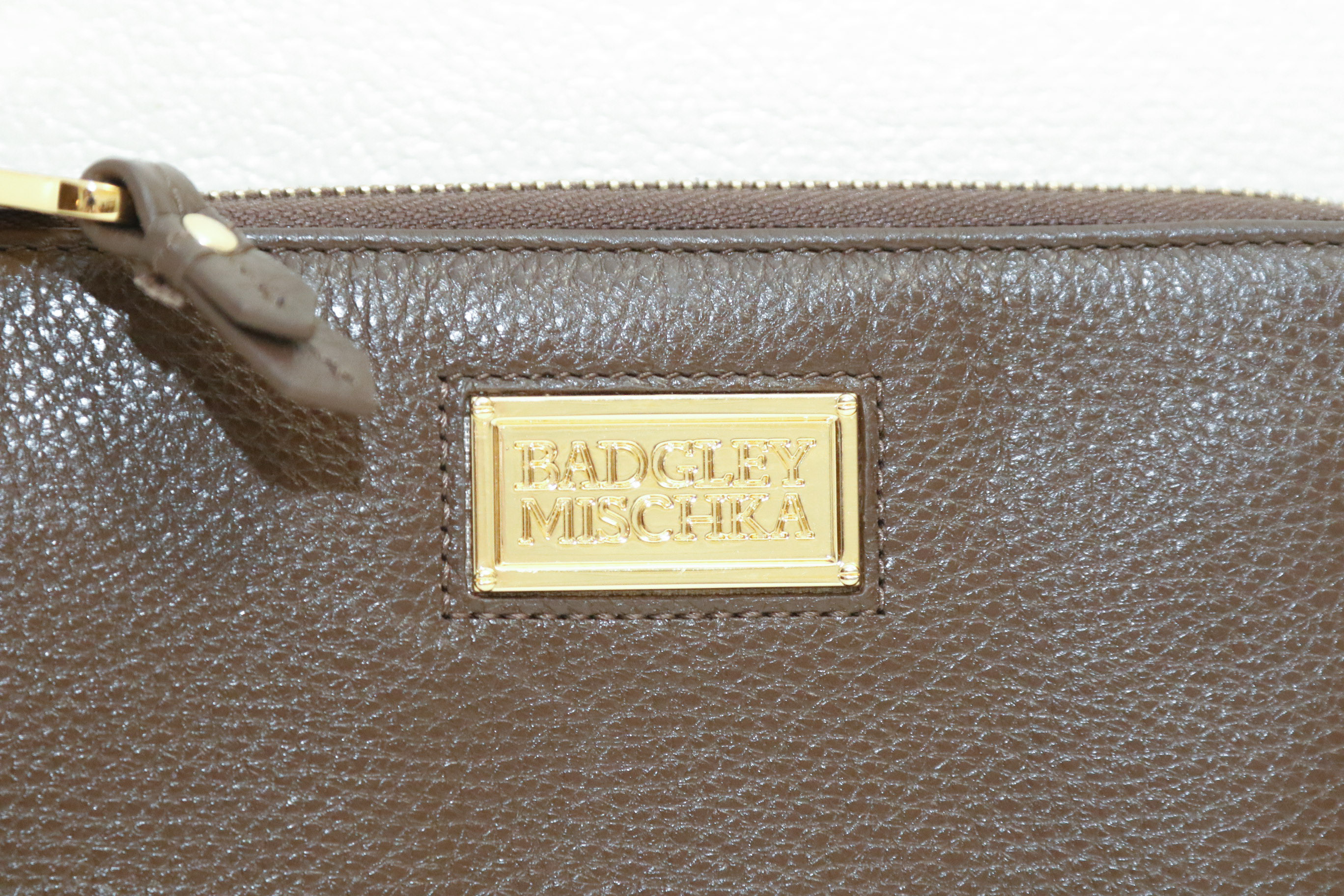 Badgley Mischka Wallet with Versace Medusa Keyholder