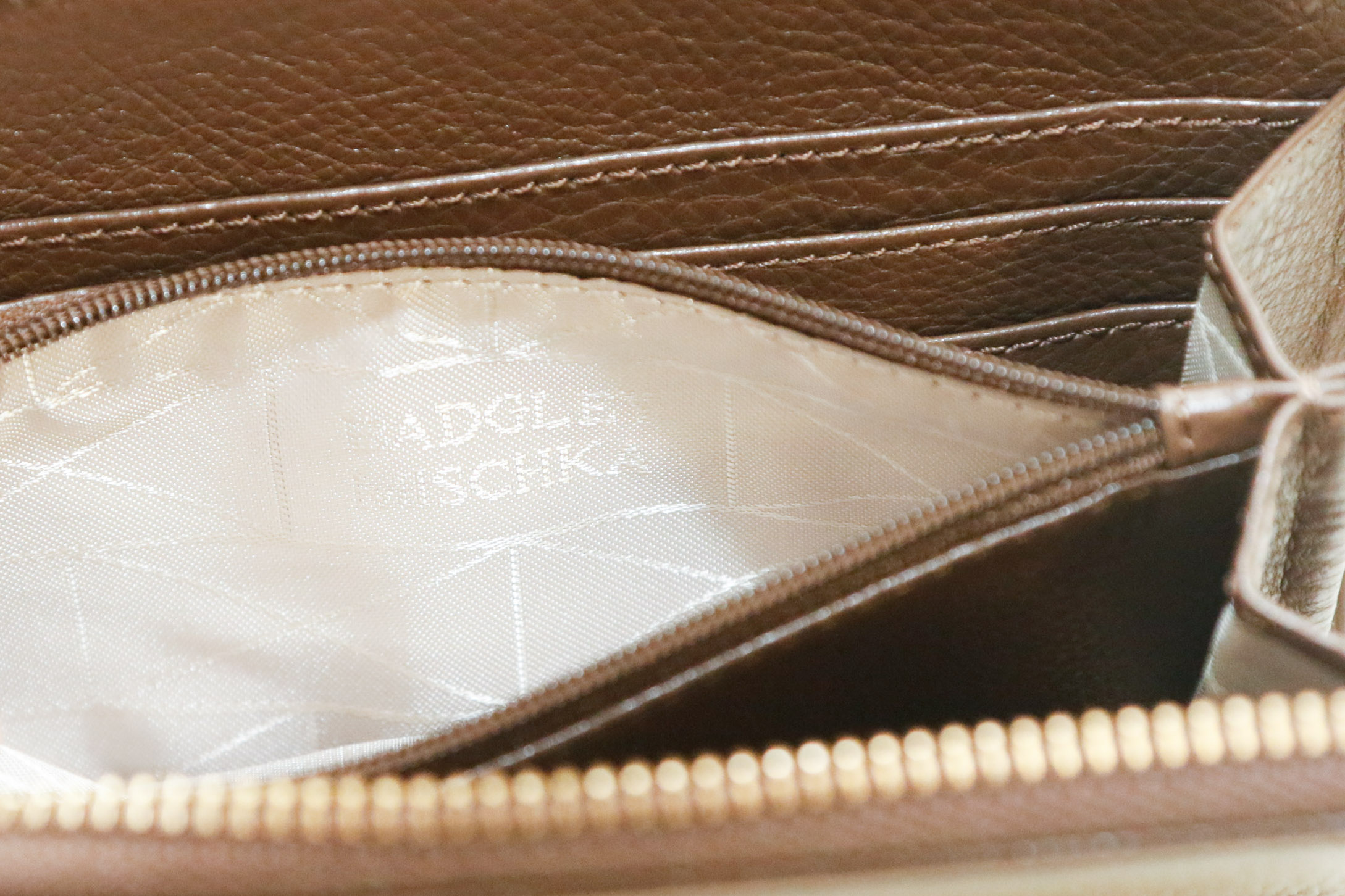 Badgley Mischka Wallet with Versace Medusa Keyholder