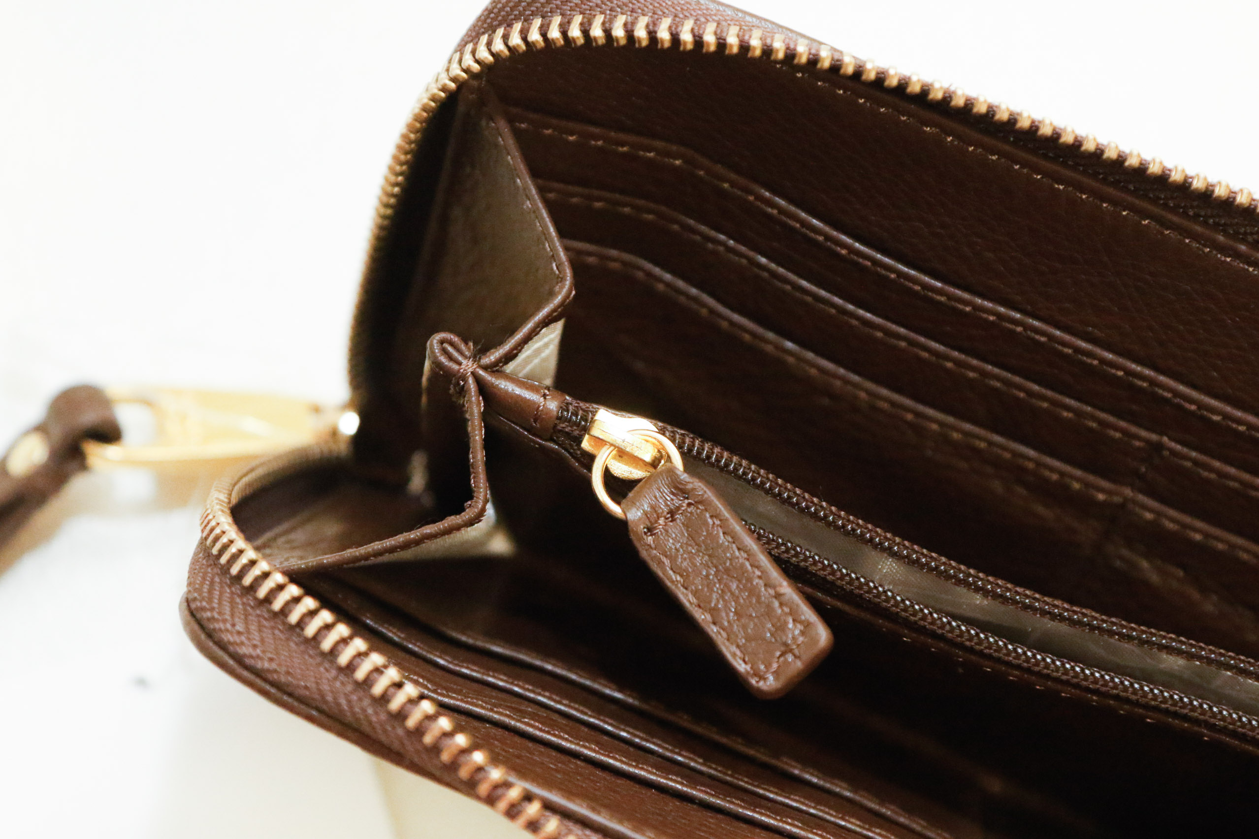 Badgley Mischka Wallet with Versace Medusa Keyholder