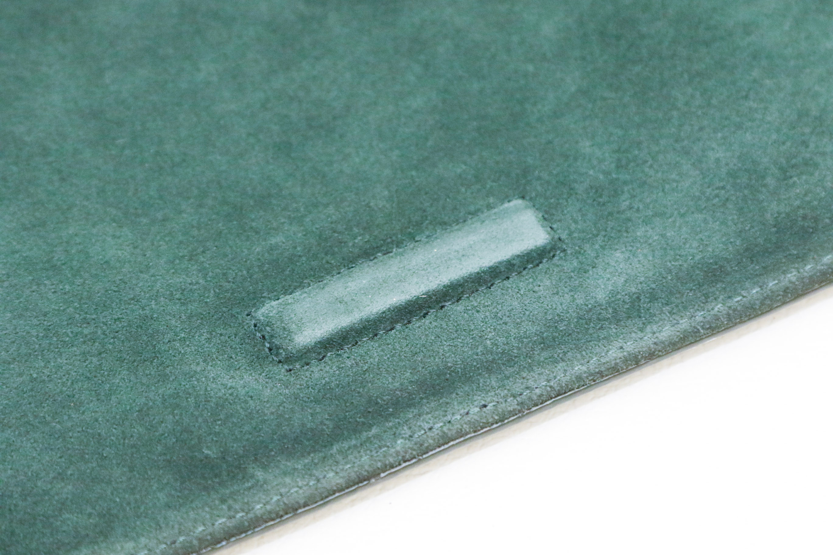 Tori Burch Green Suede Leather Handbag