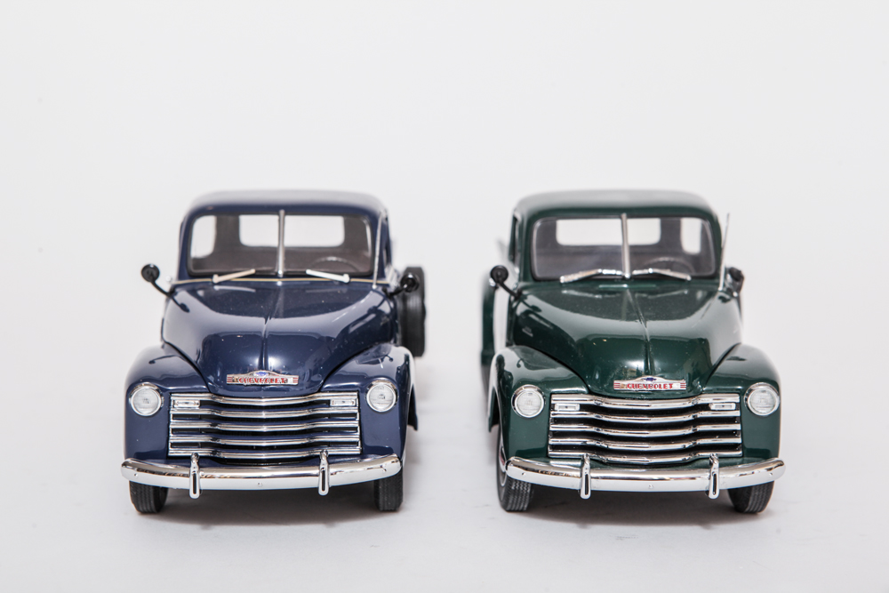 Collection of 1950's Chevrolet Model Trucks