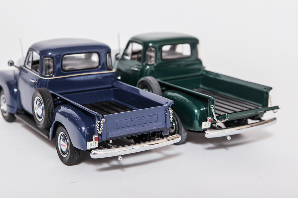Collection of 1950's Chevrolet Model Trucks