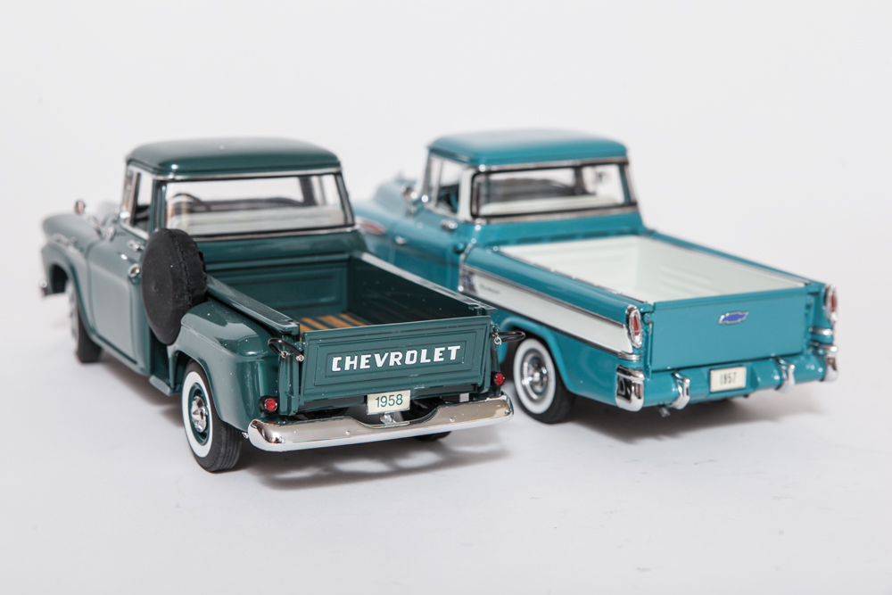Collection of 1950's Chevrolet Model Trucks