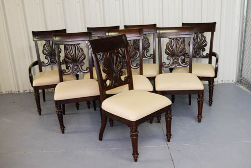 Eight Tommy Bahama Dining Chairs by Lexington Furniture