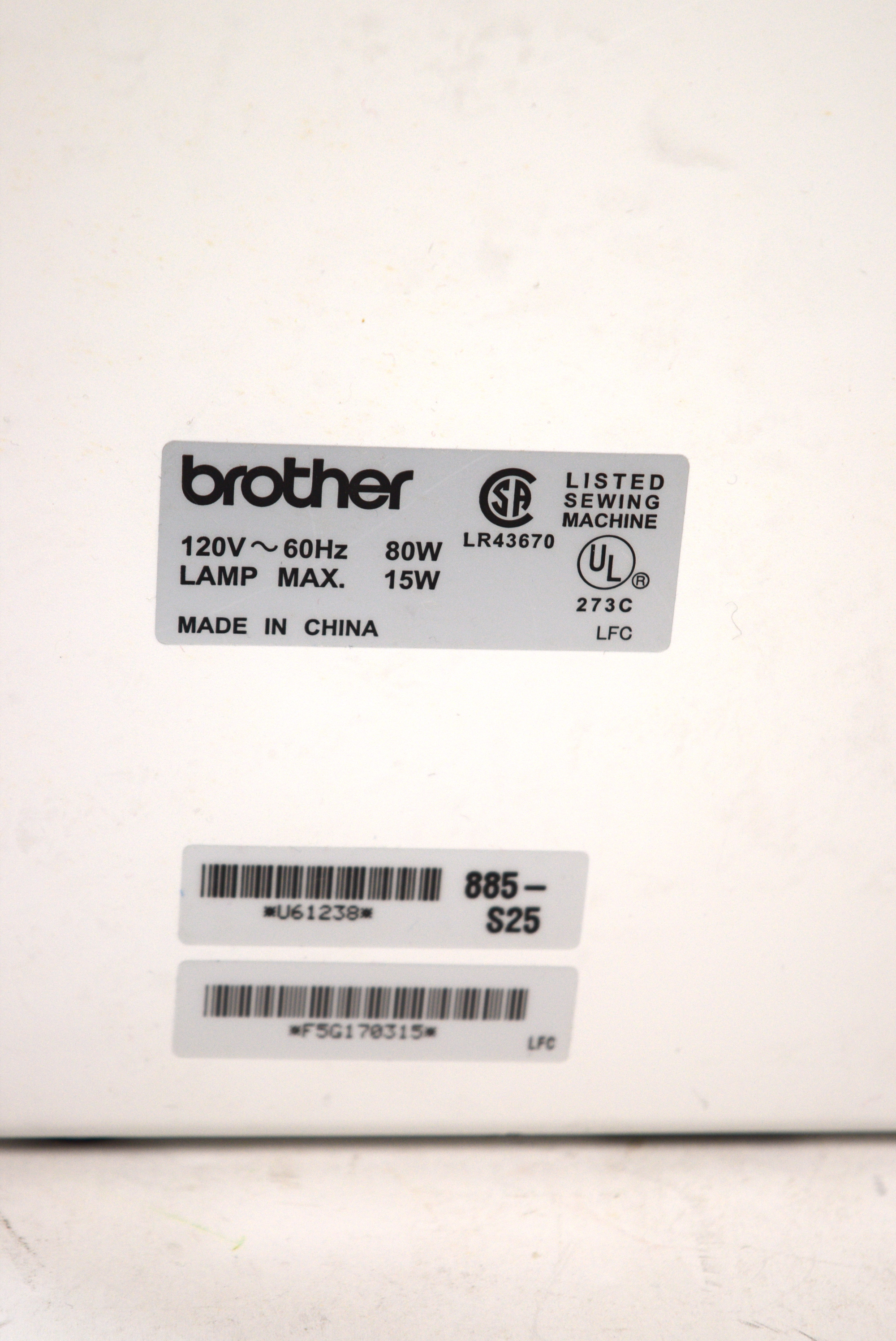 Brother XL-2600 Sewing Machine