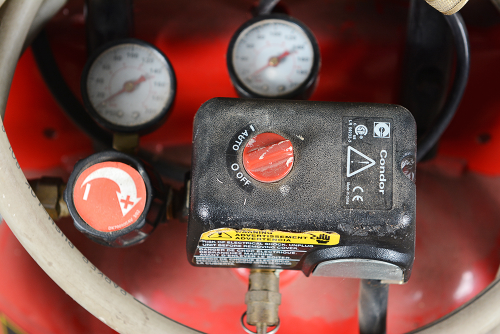 Husky 26-Gallon Cast Iron Vertical Air Compressor