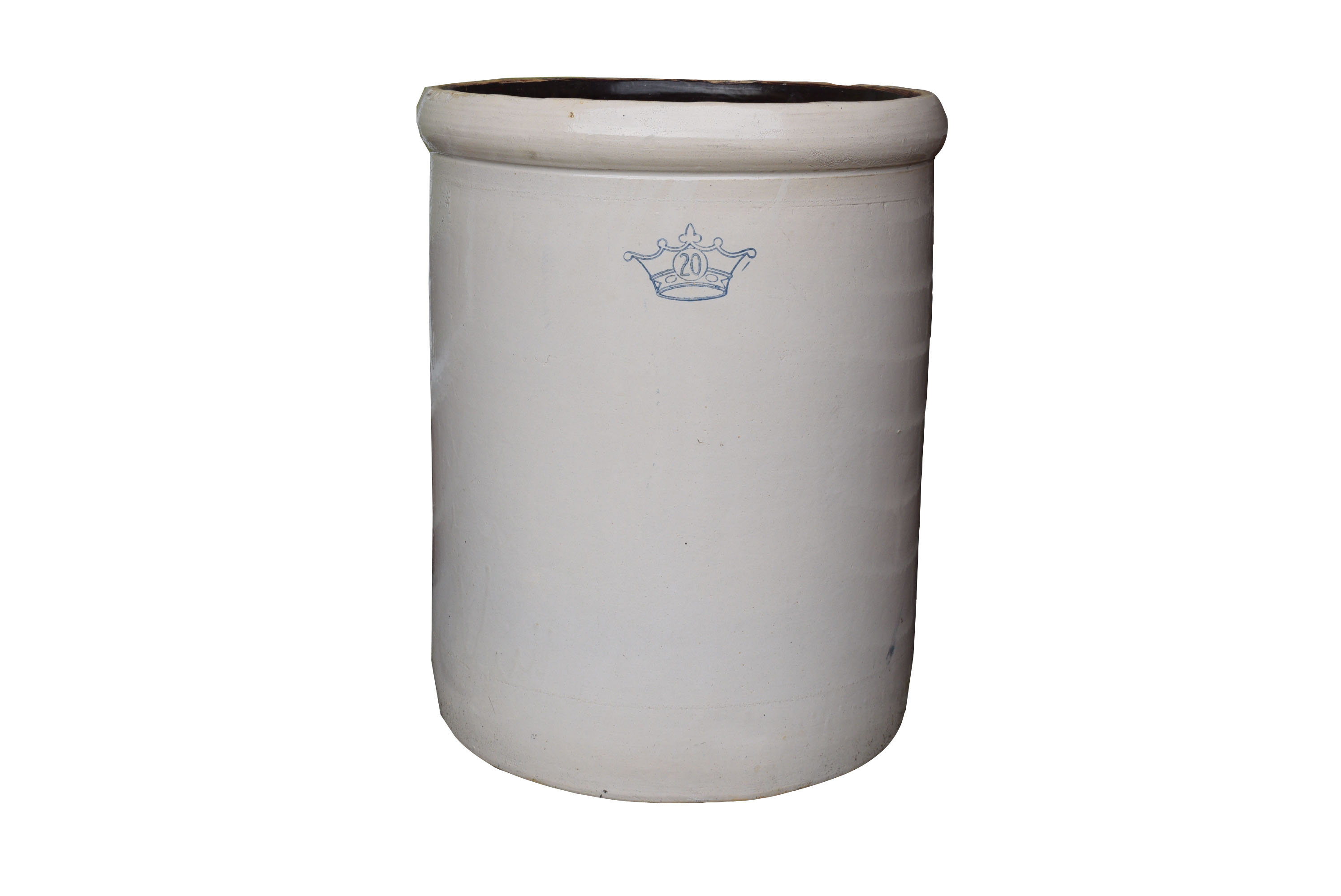 20 Gallon Robinson Ransbottom Pottery Stoneware Crock