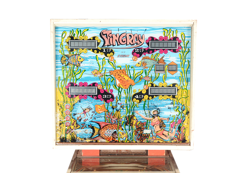 Circa 1977 Stern Stingray 4-Player Pinball Machine