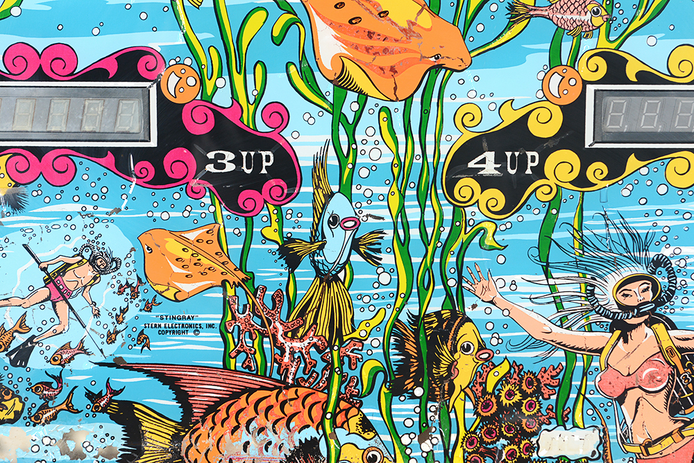 Circa 1977 Stern Stingray 4-Player Pinball Machine