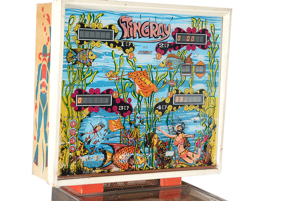 Circa 1977 Stern Stingray 4-Player Pinball Machine