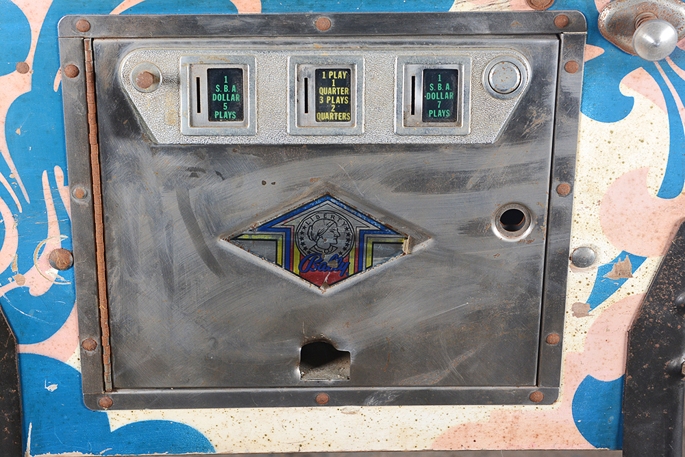 Circa 1978 Dolly Parton Upright Pinball Machine by Bally