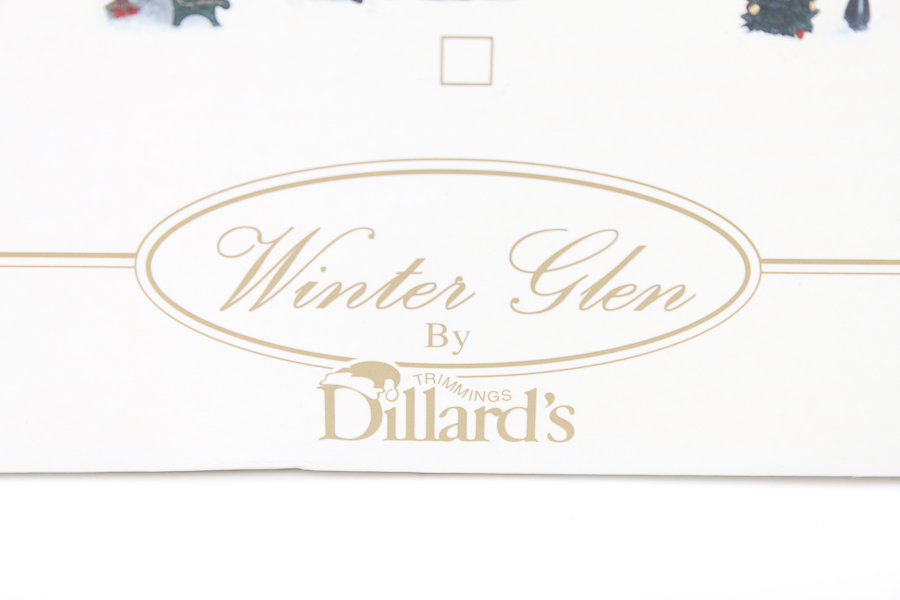 Dillard's "Clayborne Antiques" Holiday Decorative Building