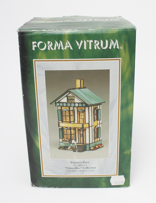 Forma Vitrum Stained Glass Village Buildings