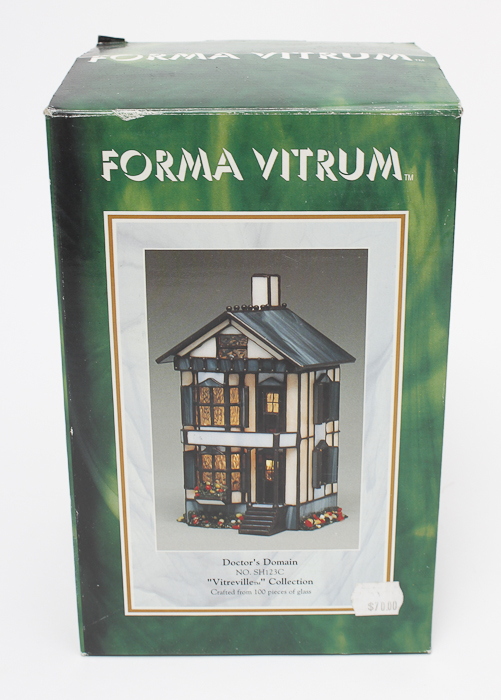 Forma Vitrum Stained Glass Village Buildings