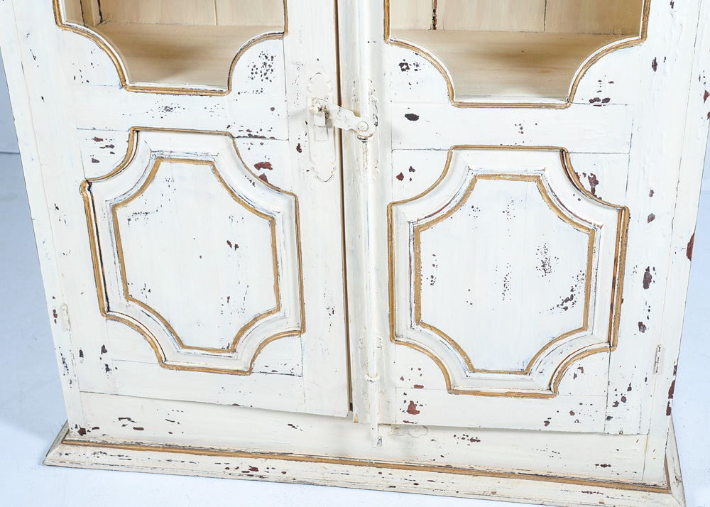 Diller Furniture Distressed China Cabinet