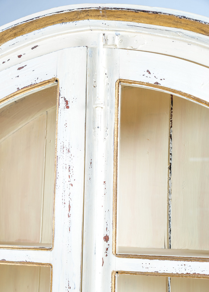 Diller Furniture Distressed China Cabinet