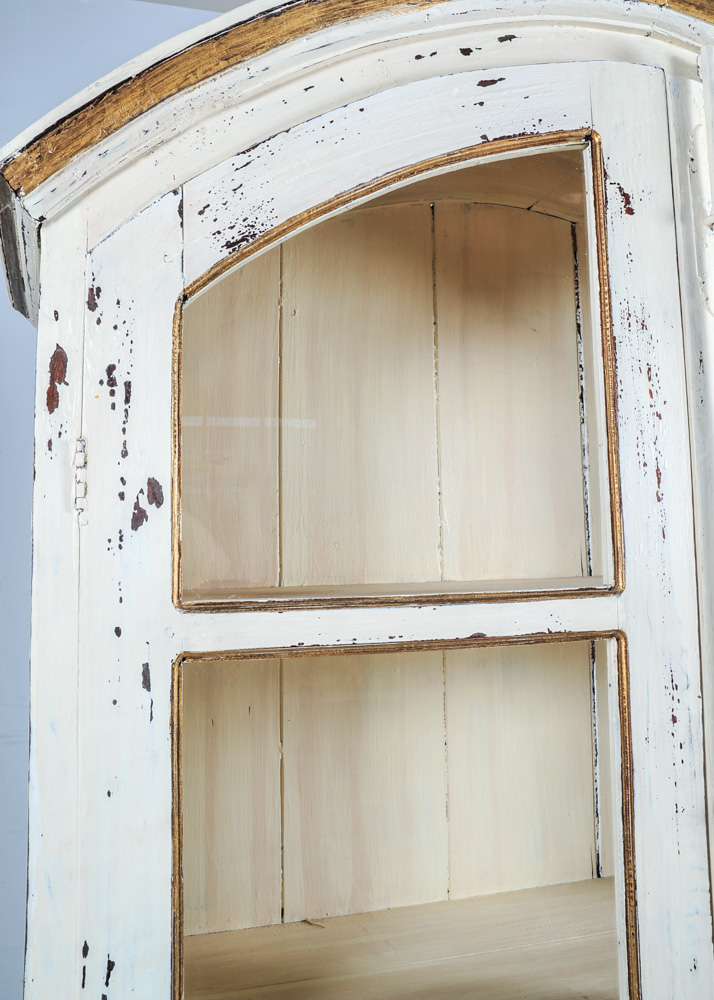 Diller Furniture Distressed China Cabinet