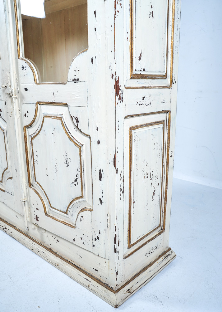 Diller Furniture Distressed China Cabinet