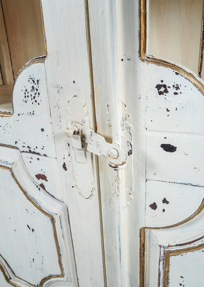 Diller Furniture Distressed China Cabinet