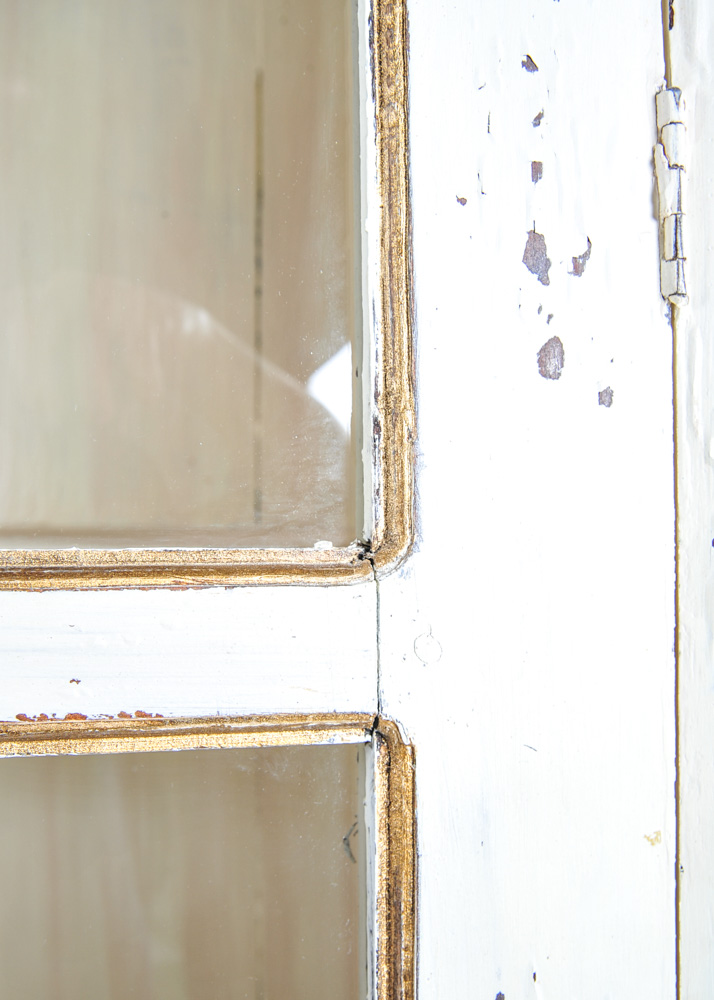 Diller Furniture Distressed China Cabinet