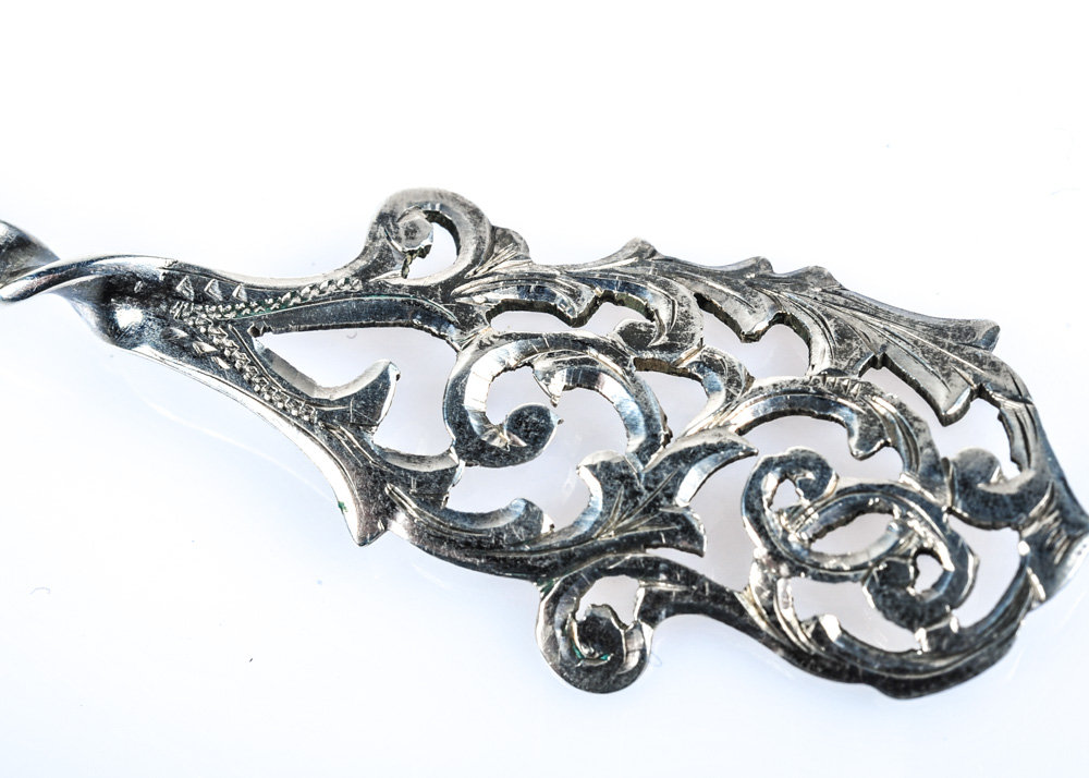 Set of Five Vintage Sterling Silver Commemorative Travel Spoons