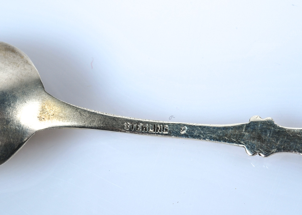 Collection of Vintage Commemorative Travel Spoons