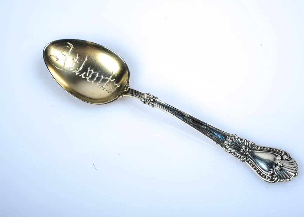 Collection of Vintage Commemorative Travel Spoons