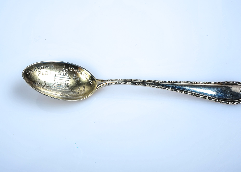 Collection of Vintage Commemorative Travel Spoons