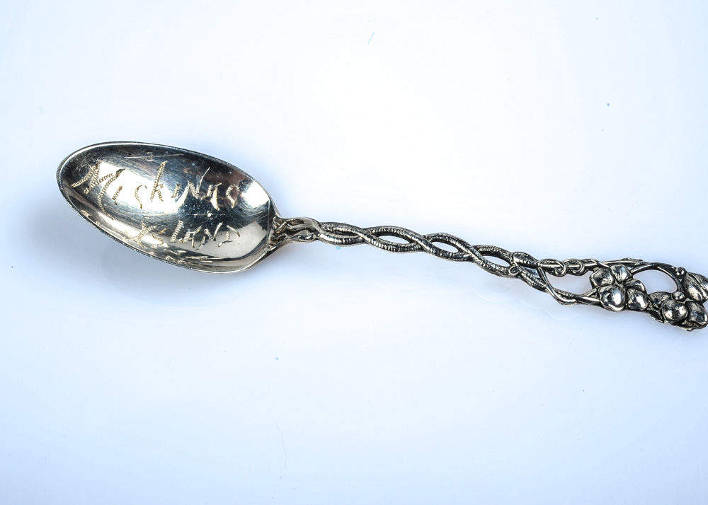 Collection of Vintage Commemorative Travel Spoons