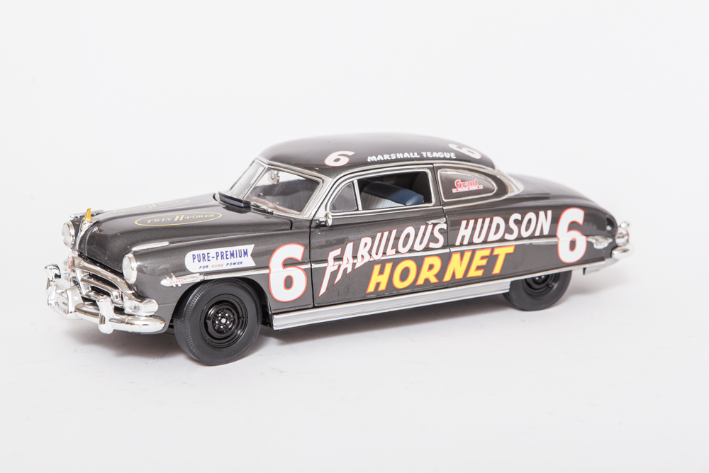 Pair of Chrysler 'Fabulous Hudson Hornet' Model Cars