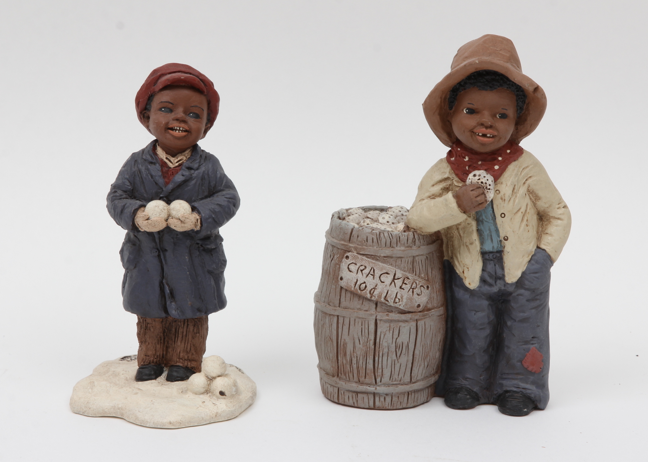 Pair of All God's Children Figurines