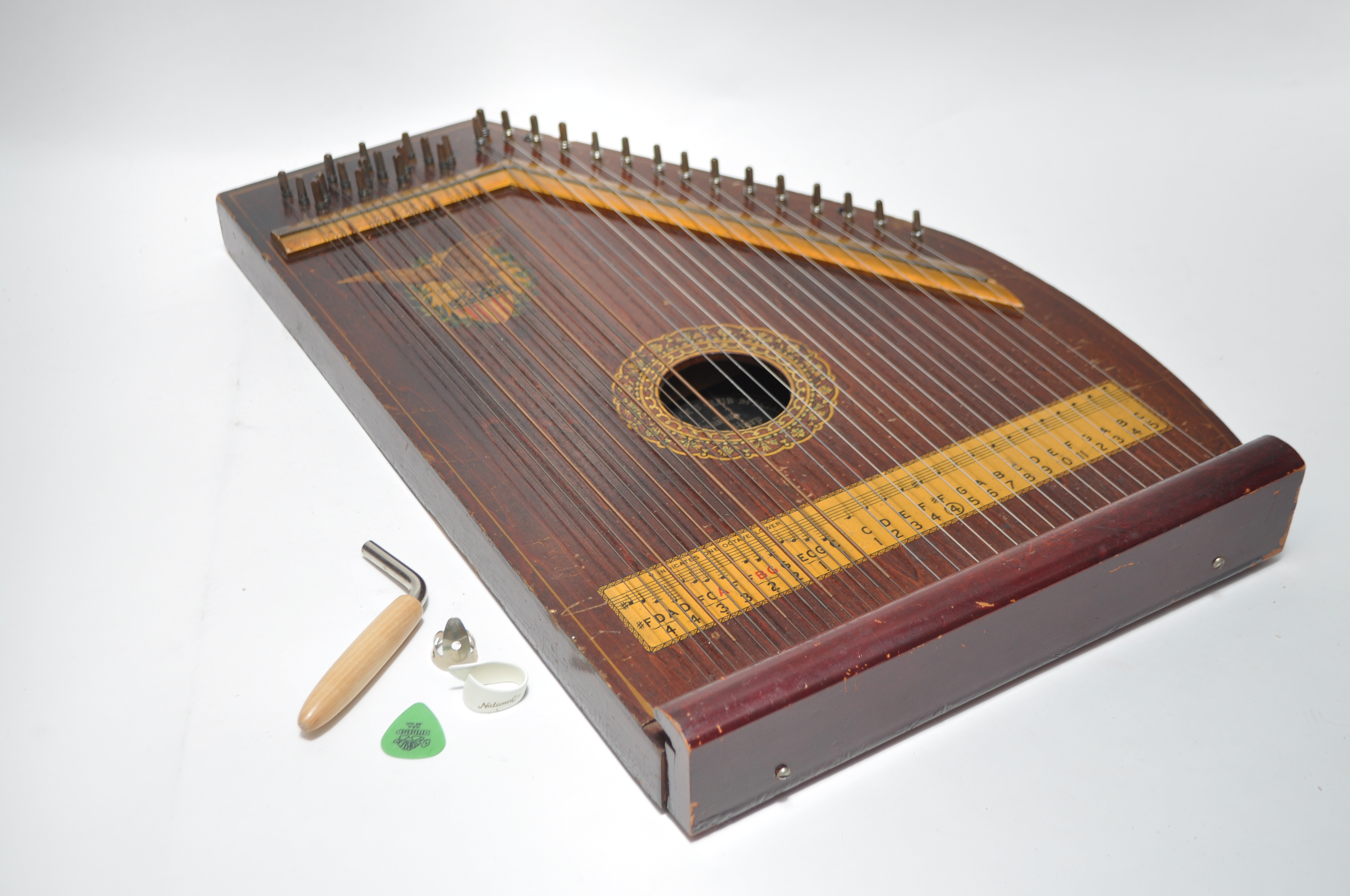 Vintage Hawaiian Mandolin Harp