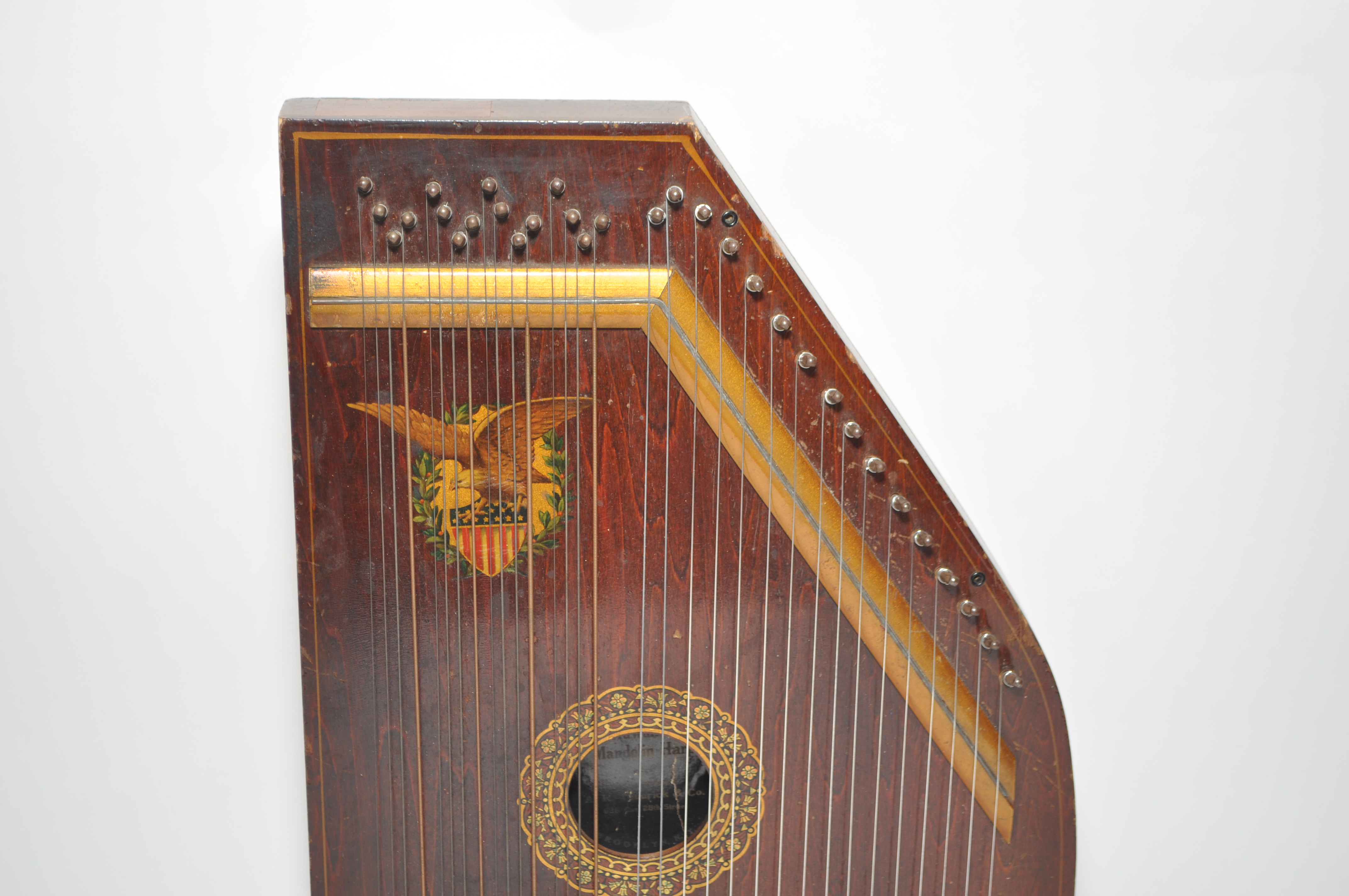 Vintage Hawaiian Mandolin Harp