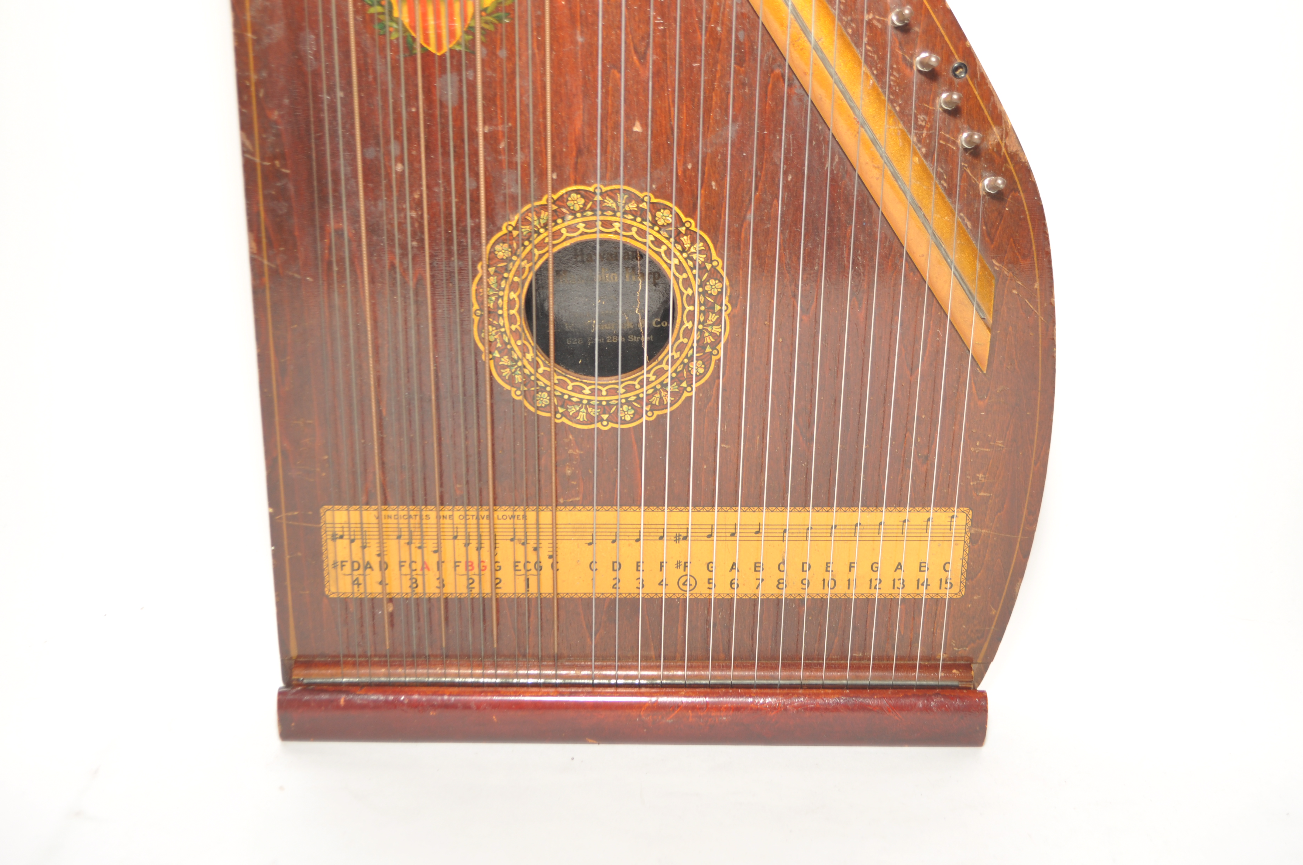 Vintage Hawaiian Mandolin Harp