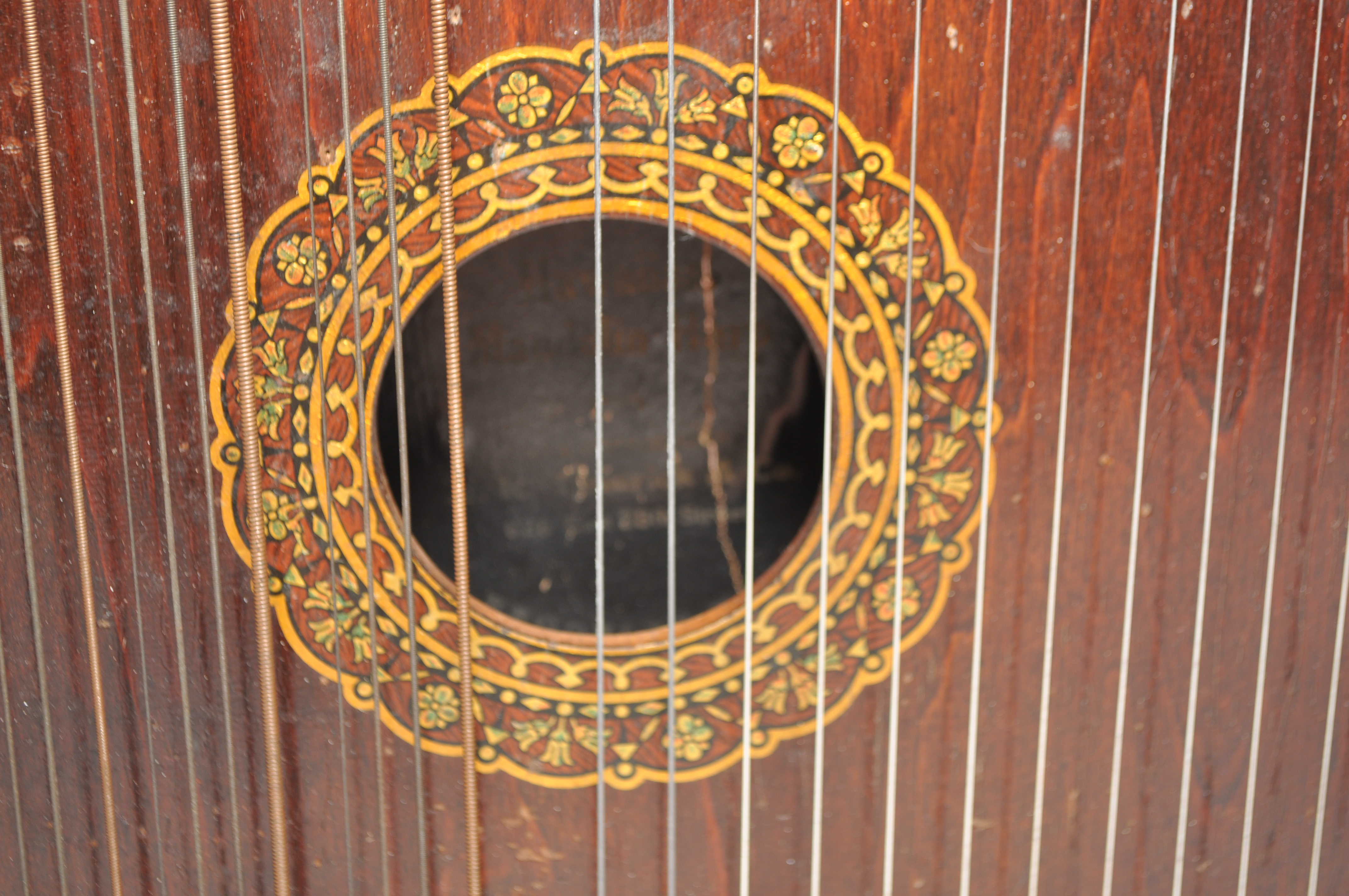 Vintage Hawaiian Mandolin Harp