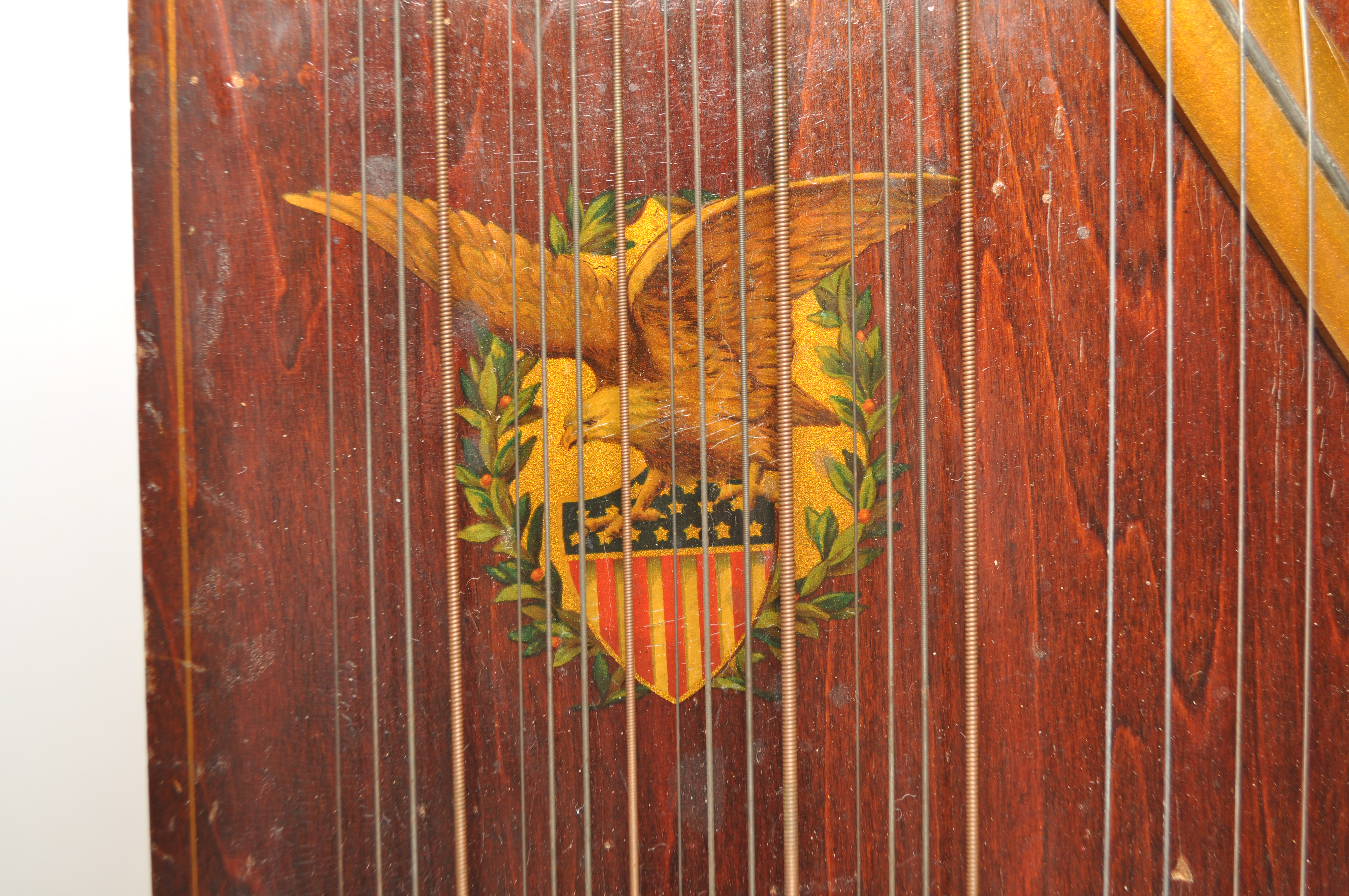 Vintage Hawaiian Mandolin Harp