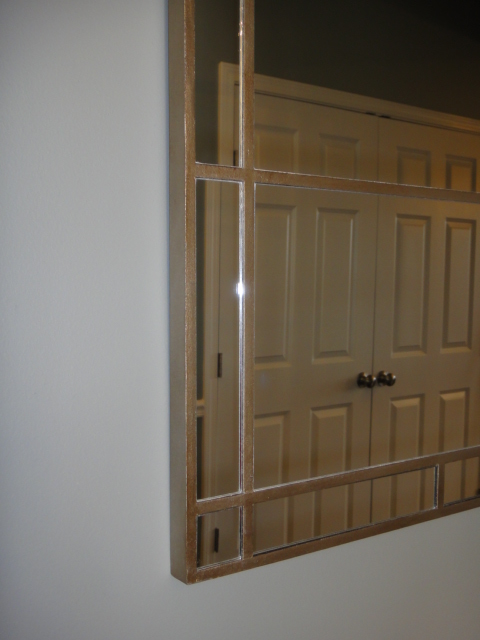 Generous Arched Chrome Mirror