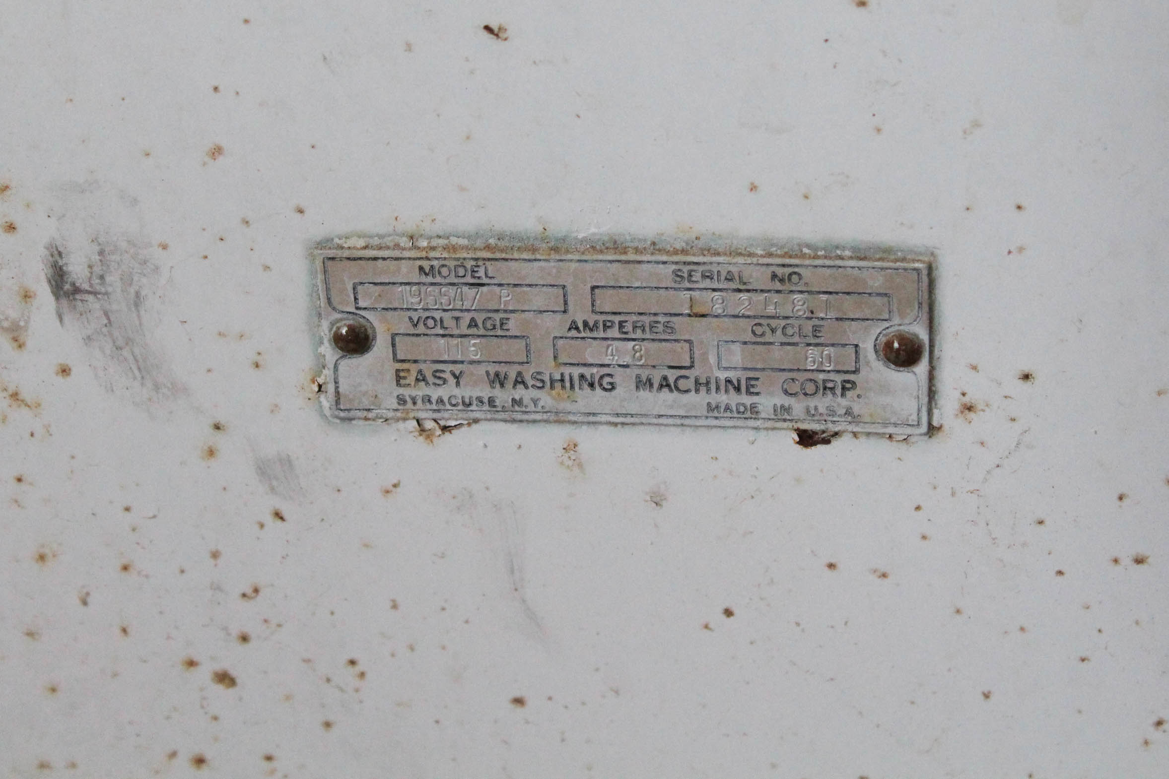 Vintage Washing Machine