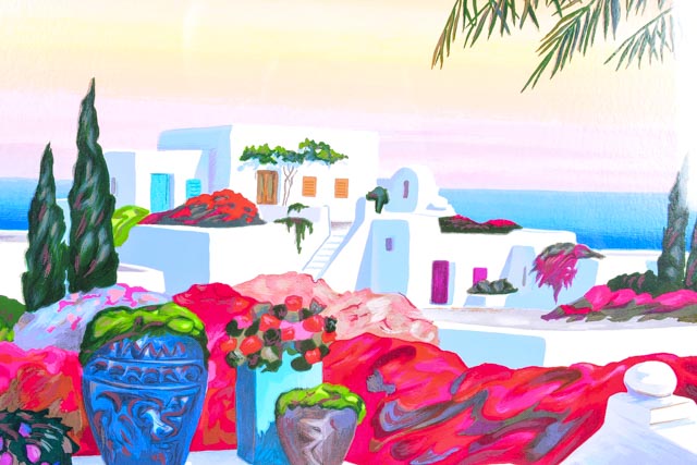 Limited Edition Signed Jean-Claude Carsuzan Serigraph