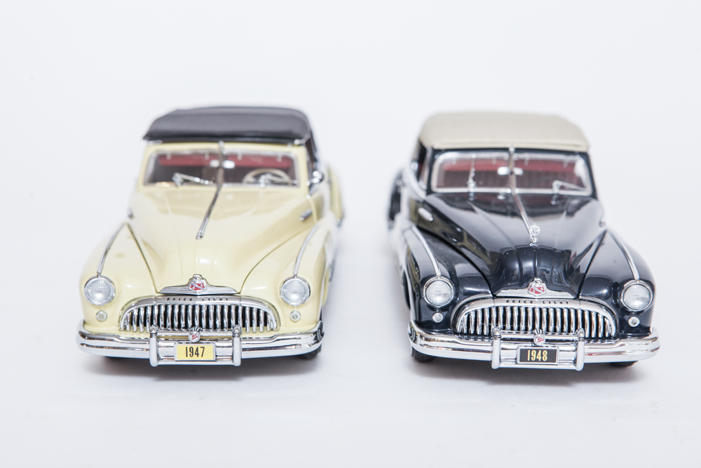 Collection of Buick Roadmaster Model Cars