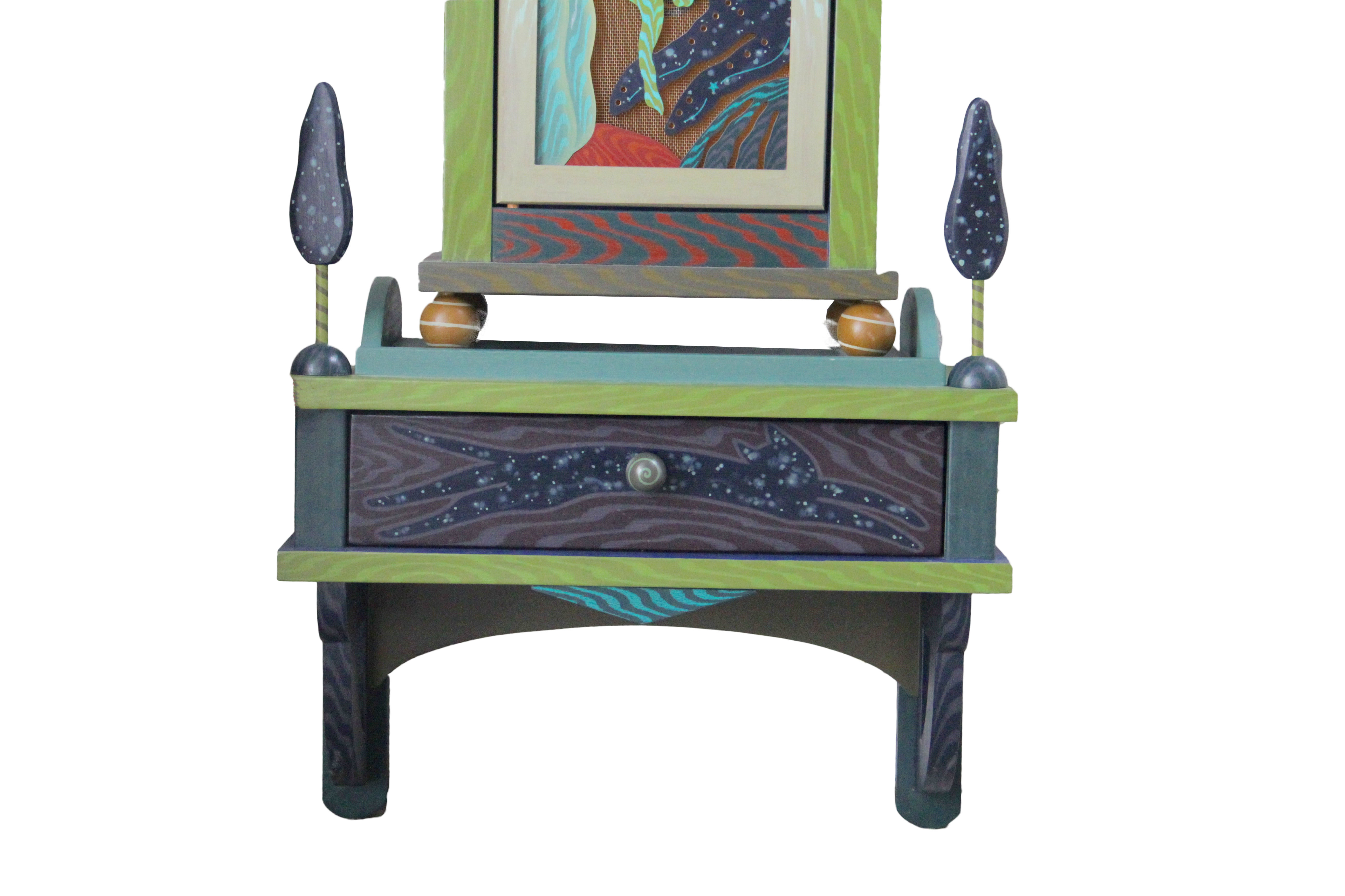 Handmade Artisan Wall Clock by Robert Massa