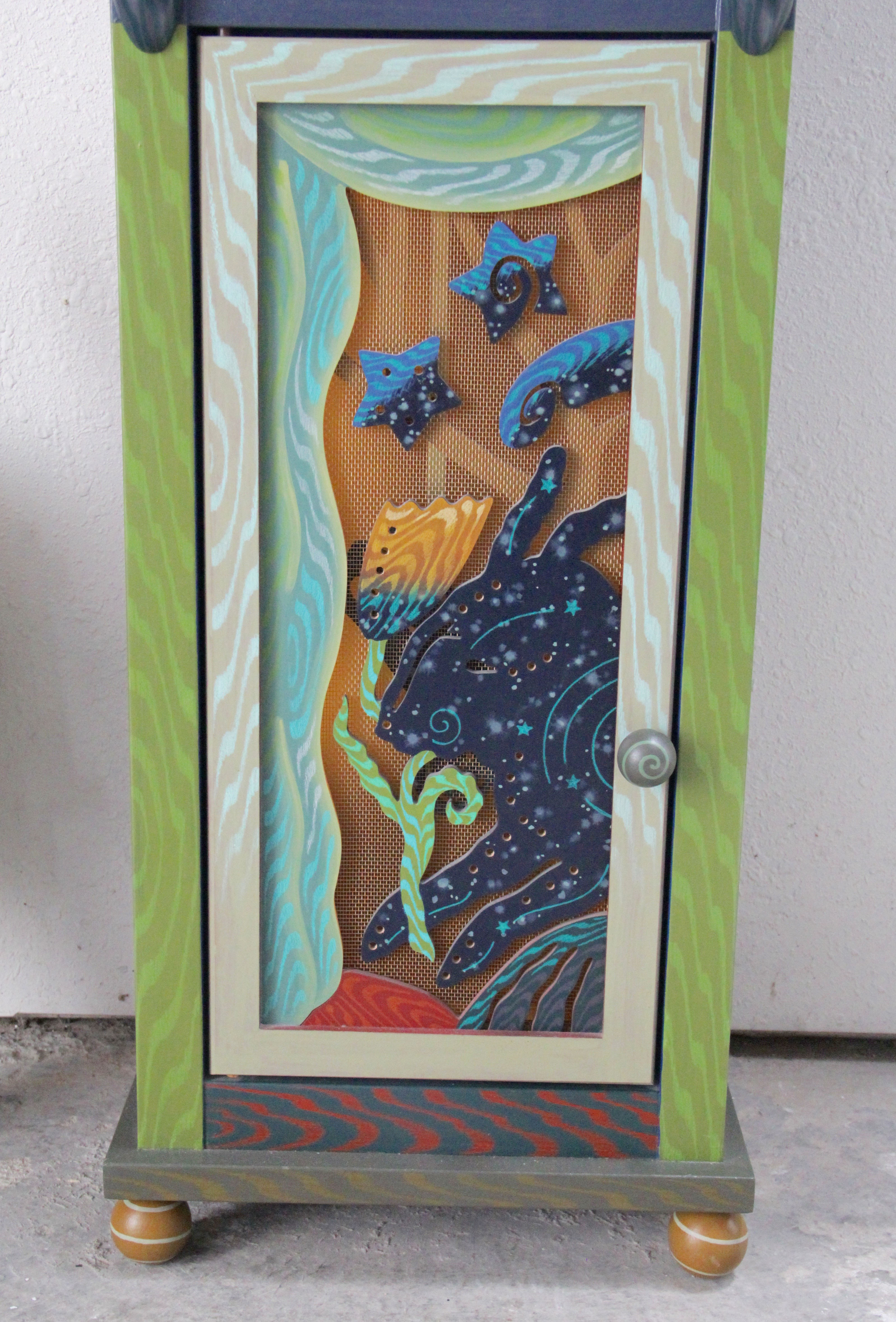 Handmade Artisan Wall Clock by Robert Massa