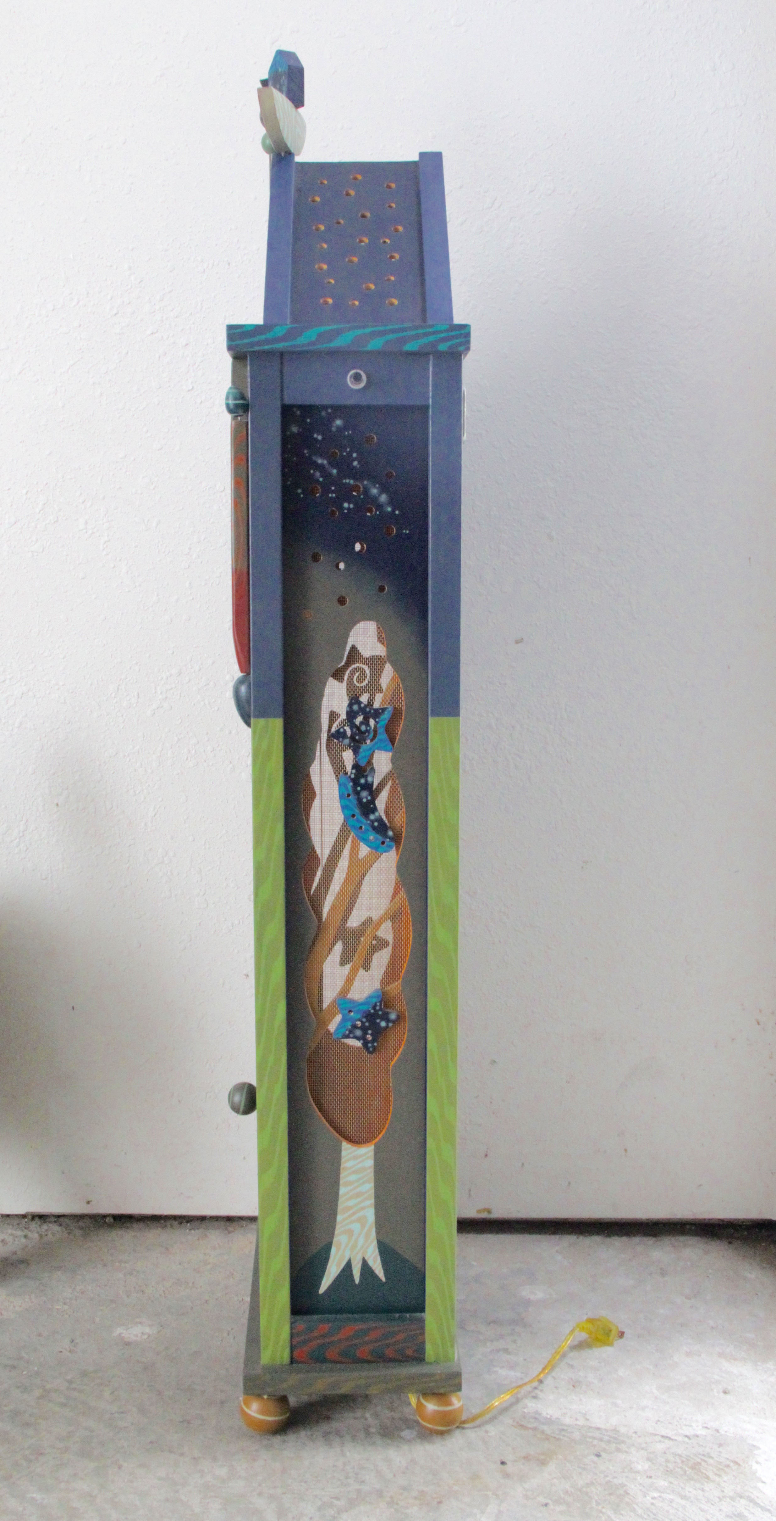 Handmade Artisan Wall Clock by Robert Massa