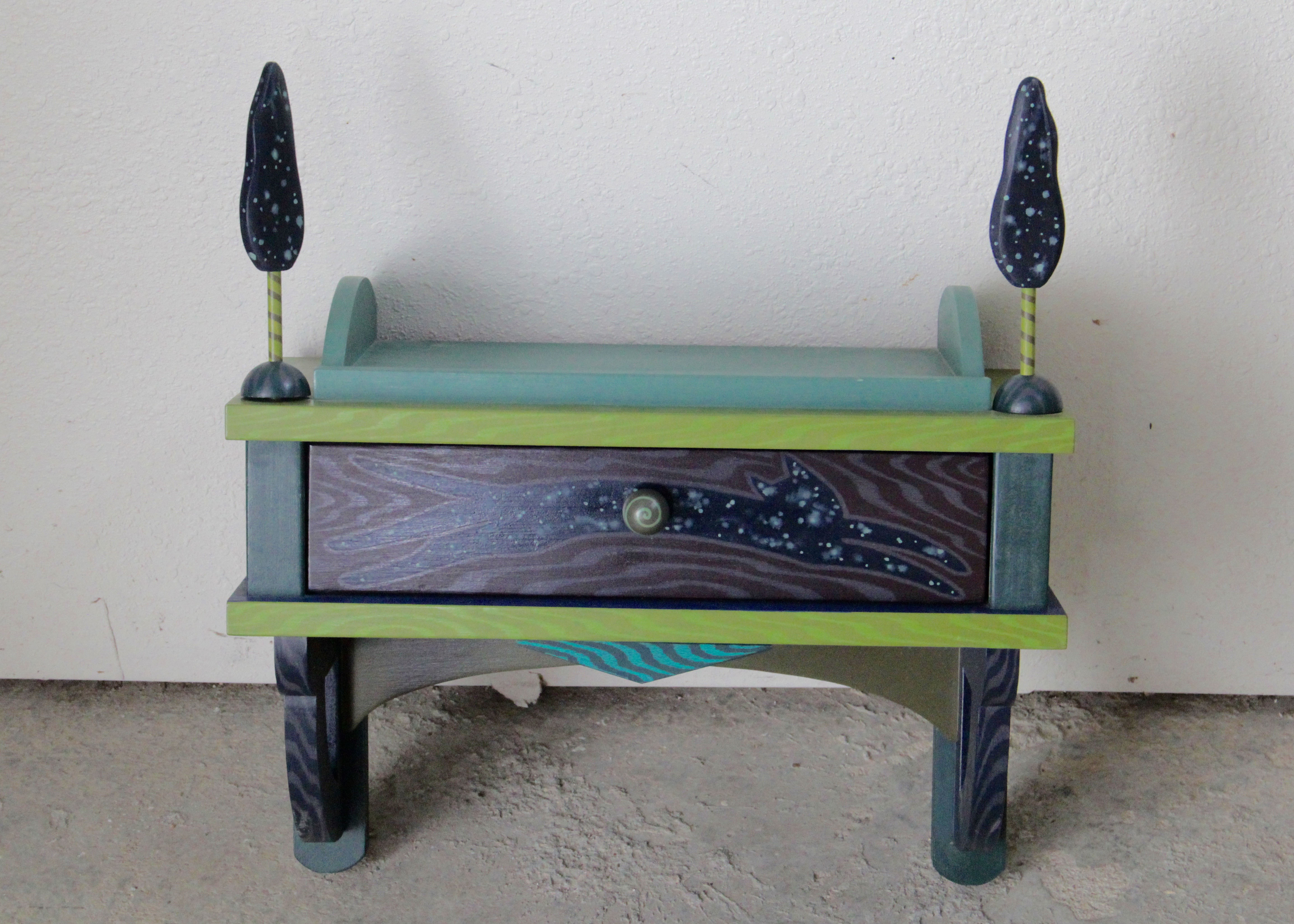 Handmade Artisan Wall Clock by Robert Massa