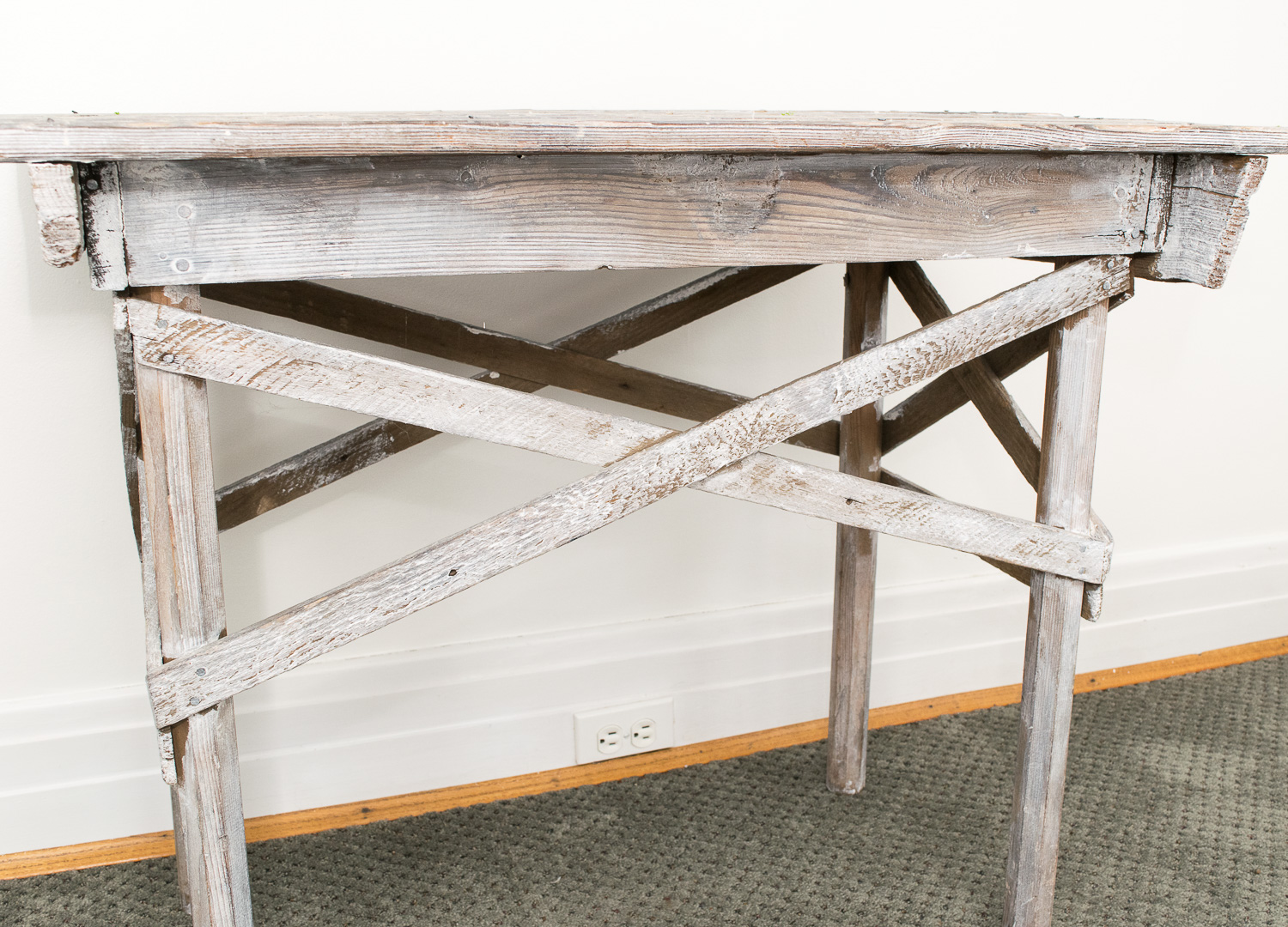 Rustic Reclaimed Barnwood Table