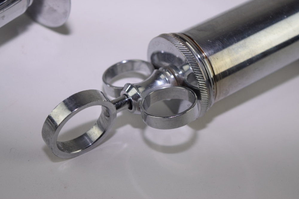 Pair of Antique Matchless Randall Faichney Co. Syringes